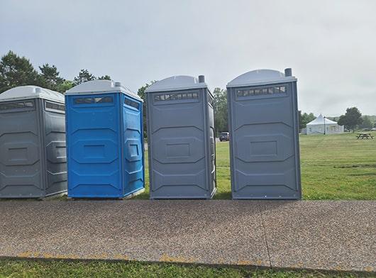 our team routinely cleans and maintains the special event restrooms during the duration of your event to ensure they're always in pristine condition